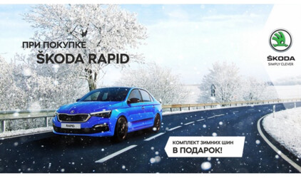 Надежный друг – SKODA RAPID!